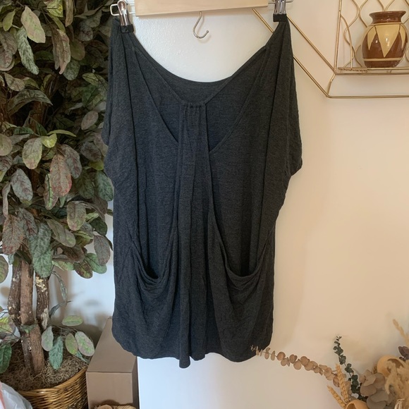 Gray oversized tshirt/tunic - Picture 2 of 3